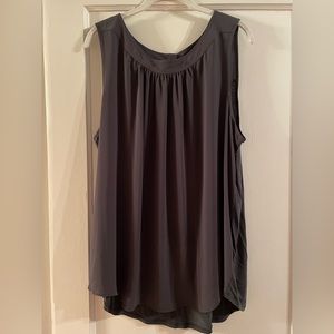 Gray Loft sleeveless blouse